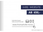 BIETE: professionelles Webdesign ab 650€ (Für Ihre NEUE Website oder Aufbesserung/ modernisierung Ihrer bestehenden Website)