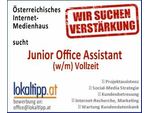Junior Office Assistant (w/m) Vollzeit